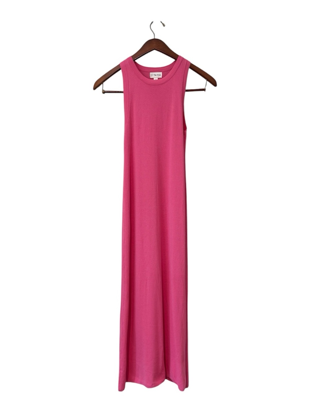 The Drop Tank Top Style Long Micro Knit Maxi Dress Size Small